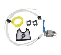 Desiumite OEM 125B Kit Carburateur pour 125B, 125BV, 125BVX, 125BX pour Souffleuse à Feuilles - Compatible avec les modèles Ruixing, Filtre à air, Kit de conduite de carburant et joints 14mm