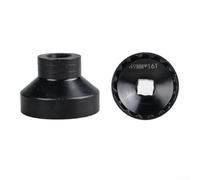 Desiumite Outil de démontage de pédalier en acier 12T/16T pour Hollowtech, 386 & BB-9100/BB-R60 - Clé BB creuse à filetage intégré pour externe (pour FSA386)