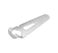 Desiumite Ouvre-cassette en acier inoxydable 35 mm 135 pour utilisation de chambre noire Gadget de récupération de film 127 x 40 mm avec règle et fonction clé compatible avec 135 rouleaux F