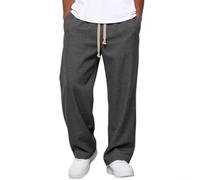 Desiumite Pantalon Décontracté Homme Taille Élastique | Taille élastique, réglable, pour liberté mouvement, confort absolu, quotidien