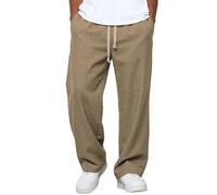 Desiumite Pantalon Décontracté Homme Taille Élastique | Taille élastique, réglable, pour liberté mouvement, confort absolu, quotidien