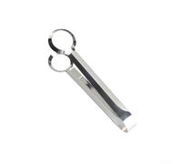 Desiumite Pince de manipulation des aliments en acier inoxydable spécialement conçue pour les œufs avec angle de mâchoire et profondeur de préhension optimisés