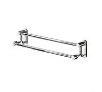 Desiumite Porte-serviettes de salle de bain en acier 304 aspect chrome poli et plage de réglage de la largeur extensible (50 cm)