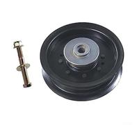 Desiumite Poulie de renvoi pour tracteurs de tondeuse à gazon Craftsman avec plateau de 122 cm et 137 cm, remplace 532196104 TS342 TS343 TS348, construction en acier, 14,5 cm de diamètre extérieur x
