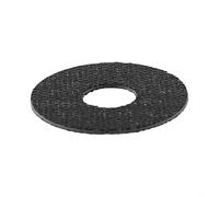 Desiumite Rondelle de frein en fibre de carbone pour moulinets de tambour Baitcasting, 1 mm d'épaisseur, pièce de rechange compatible avec plusieurs tailles, pour une longue durée de vie et (26 x 9 x