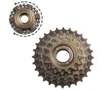 Desiumite Roue libre à visser 6/7/8 vitesses 13-28T pour cassette en acier à haute teneur en carbone compatible avec vélos de route et VTT, changement de vitesse fluide et (6 vitesses)