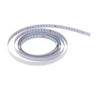Desiumite Ruban à mesurer automatique en acier pour outils de travail du bois - 13 mm de large, échelle métrique (/2/3/5 m), de gauche à droite/de droite à gauche/milieu vers les deux côtés