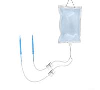 Desiumite Sac d'arrosage automatique avec vanne à débit réglable et réservoir de 3,5 l - pour une irrigation constante des plantes jusqu'à 30 jours, compatible avec intérieur et (6,5 l)