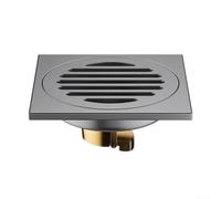 Desiumite Siphon de sol en acier inoxydable avec noyau en cuivre pour résister à la dégradation tout en favorisant le passage de l'eau et la capture des débris (C)