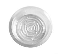 Desiumite Soucoupe pour plantes en pot | Plateau d'égouttement en plastique transparent épais robuste | Imperméable et réutilisable | Compatible avec les pots de 15,2 cm, 20,3 cm, 25,4 cm, 30,5 cm |