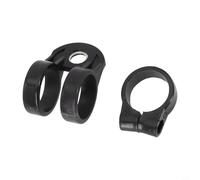 Desiumite Support de crochet pour débroussailleuse - Pour tige de 28 mm - Adaptateur de montage en plastique noir pour sangles d'outils de jardin - Compatible avec les débroussailleuses à tige droite