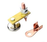 Desiumite Support de serrage de sol de soudage - Support en métal pour une forte stabilité du soudeur, compatible avec les surfaces plates et incurvées, 68 mm