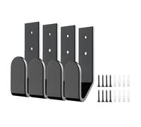 Desiumite Support mural horizontal en métal pour ceinture de championnat de lutte ou de boxe avec vis, décoration peu encombrante pour salon