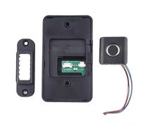 Desiumite Tiroir d'empreintes digitales biométriques sans clé avec option de verrouillage par mot de passe pour 20 empreintes digitales pour plusieurs (20 empreintes digitales)