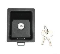 Desiumite Verrou de porte d'entrée automatique en acier inoxydable et fer pour camping-car, yacht, remorque, bus, ferry, boîte mécanique et camion, étanche, ignifuge