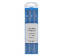 Desiumite WL15 Lanthanide TIG Electrode Tige de soudure en acier inoxydable, pour soudure en acier au carbone, alliage de cuivre et aluminium, protection de boîte en plastique, 150-250 A (2,4 mm x 175