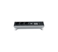 DESK 2 - Coupe-circuit - entrée : GST18i3 - connecteurs de sortie : 2 - 20 cm cordon - Allemagne - blanc, RAL 9010