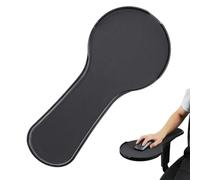 Desk Arm Rest Pad, Computer Support, Anti Slip Extension Mat | Soft Memory Foam Cushion, Sturdy Steel Clamp Bracket, Relieves Wrist Pressure Strain Fatigue Improves Fine Fast