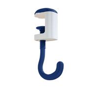Desk Bag Hook - Portable Clamp Accessory for Carry Items | Space-saving adjustable arm with secure grip & ergonomic foldable form for backpacks, coats, handbags and personal essentials at workstations