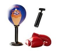 Desk Boxing Punch Ball, Desktop Punch Bag,Stress Relief Boxings Bags | Reaction Training Toy With Super Suction Cup | Stress Relief Boxing Bag | For Kids Adults Home Bedroom Living Room Gym Desk Table