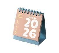 Desk Calendar 12 Month Referances From 01/2026 to 12/2026 Office Home Desktop Plan Organiser for Planning Paper Calendar
