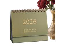 Desk Calendar 2025-2026 - July 2025 To December 2026 Monthly Pad, Ink-Proof Thick Paper, Academic Desktop Planner, Protective Corner Guards, Large Ruled Blocks, Professional Office Blotter | For Teach