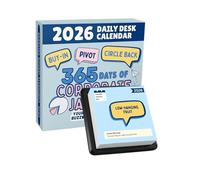Desk Calendar - 2026 Daily Schedule Organizer | Daily Calendar for Schedule Tracking, Home, Office, Coworkers, Family, Friends, Personal Routines, Living Room, Workplace, Planner