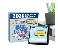 Desk Calendar, 2026 Daily Schedule Organizer, Daily Planner Calendar for Personal, Family and Work Use, Track Appointments, Meeting and Routines for Coworkers, Home, Friends Living Room