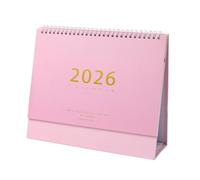Desk Calendar 2026 Schedule - FlipStyle PlannerPad, Standing Desk Date Board, Monthly Time Organizer Sheet, Yearly Planning Layout System For Home Indoor Office School Classroom Study Family Friends