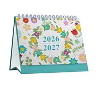 Desk Calendar 2026 - Weekly Daily 18 Month with Notes, Aesthetics 2026-2027 Desktop Calendars, for Appointment Plannings Homes Office School Teacher Student Christmas New Year