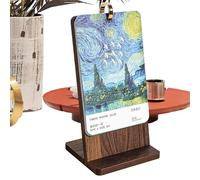 Desk Calendar - Oil Painting Style Monthly Planner | 2025 Decorative Desktop Organizer for School, Home, Table Planning, Scheduling or Gifting to Friends, 4.13x7.99in