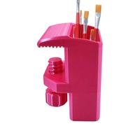 Desk Clamp Painting Holder - 3D Printed Secure Clip Rack, Craft Artist Pen Brush Organizer, Family Kids Desktop Project | Drafting Table Tool Organization, Brush Storage Rack, Sewing Room