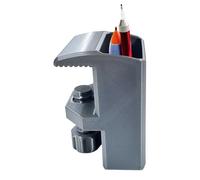 Desk Clamp Painting Holder - 3D Printed Secure Clip Rack, Craft Artist Pen Brush Organizer, Family Kids Desktop Project | Drafting Table Tool Organization, Brush Storage Rack, Sewing Room