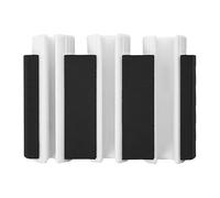 Desk Cord Clips, Cable Holder, 2.17x3.03 Inches Versatile Compact Anti Slip Desktop Design Wire Tidy Organizer, Line Management Clamp for Home, Bedside, Dorm, Hotel and Workplace Use