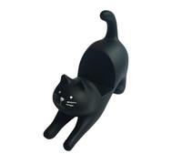 Desk Dock Stand - Mobile Stand - Cat Smartphone Holders - Cute Stretching Cat Resin Phone Holder - Adorable Animal Figurine Desk Cradle for Cats Lovers, Decorative Bedside Tabletop Mobile Holder