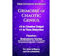 Desk Dungeon Journals: Grimoire of Chaotic Genius: 6 x 9 College Ruled Notebook for Brainstorming, Doodles, and Unleashing Ideas, perfect for creative chaos lovers. Where chaos becomes brilliance.