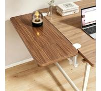 Desk Extender Tray Ergonomique Pliable en Bois for Bureau | Grande surface d'utilisation support polyvalent adapté au travail aux études et aux loisirs(Brown2,40*20cm/15.7*7.8in)