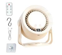 Desk Fan - 2-In-1 Portable Adjustable Quiet Rechargeable Equipments