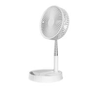 Desk Fan | 4 Speeds Foldable Telescopic Quiet Wind Blower | This Battery Operated Fan Features A Foldable, Telescopic Design And Operates Quietly. Functioning As A Wind Floor Travel Camping Beach