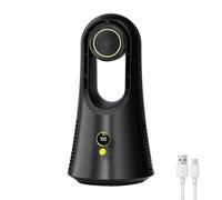 Desk Fan Bladeless | With Aromatherapy Box 6 Speeds RThis Desktop Fan Offers Six Speeds For Tailored Personal Cooling. An Integrated Aromatherapy Box Diffuses Scented Oils While The Quiet Wind Blower