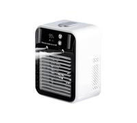 Desk Fan - Evaporative Cooling | Mini Spray Mister, 2-Speed Wind