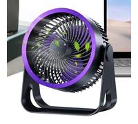 Desk Fan | Usb Charging Fan For Desk | Wall Hangable Quiet Equipment