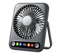 Desk Fans Small Quiet | 100 Speeds 3000mAh Rechargeable Digital Display