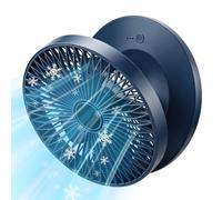 Desk Fans Small Quiet Wall Mount Oscilllating 3 Speed 90° Foldable Table Fan