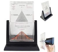 Desk Galton Board, Effective Statistical Law Experiment Tool, Probability Demonstration Model Toy with Bell Curve, Physics Lab Teaching Tool for Random Distribution