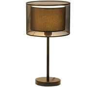 Desk lamp New Creative Bedroom Bed Head Read Light Personalized Simple Fabric Metal Lamp Living Room Sofa Beside Study Table B&B Hotel Guest Rest Area Lighting Fixture E26(Dark1)