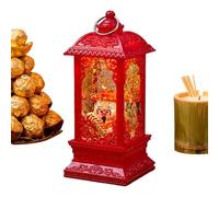 Desk Light, God of Wealth with Festive Design, New Year Decoration for Home, Bright Led Feature, Energy Efficient Function, Decorative Lamp Tool, Nightstand Accessory for Bedroom 2.09x2.09x5.12 Inches