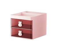 Desk Pen Holder, Stationery Rack, Multi-Functional Organizer, Compact Storage Container, Office Supply Caddies for Bathroom, Kitchen, Dorm, Vanity, Study Room, Workplace, Classroom 4.72x6.3x4.53in