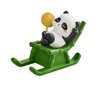 Desk Phone Stand, Resin Panda Figurine, Cartoon Animal Phone Holder, Office Material Accessories, Desk Equipment For Tablet Home Bedroom Living Room, Stand Tool For Kitchen School Camping Kids Adults