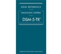 Desk Reference to the Diagnostic Criteria From DSM5TR by American Psychiatric Association American Psychiatric Association (Auteur)